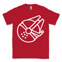Red millennium falcon Classic Tee - artisFamous