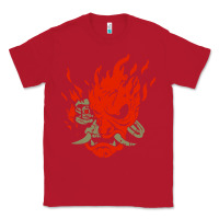 Red punk samurai Classic Tee - artisFamous