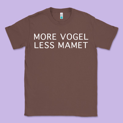 More Vogel Less Mamet Classic Tee Designed By Artisfamous