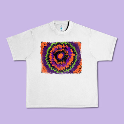 Halloween Backround Urban Heavy Tee Designed By Ranaportraitstore