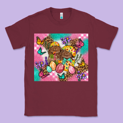Easter Bunnies And Egg Tumbler Classic Tee Designed By Bundleandbundleshop
