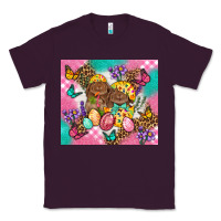 Plum Easter Bunnies And Egg Tumbler Classic Tee - BundleAndBundleShop