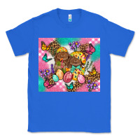 True Royal Easter Bunnies And Egg Tumbler Classic Tee - BundleAndBundleShop