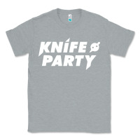 Heather Grey knife party Classic Tee - artisFamous