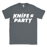 Charcoal Heather knife party Classic Tee - artisFamous