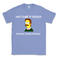 Colony Blue ned flanders Classic Tee - artisFamous