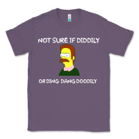 Lavender ned flanders Classic Tee - artisFamous