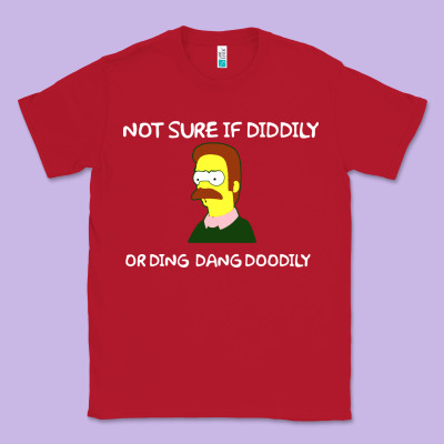 Ned Flanders Classic Tee Designed By Artisfamous
