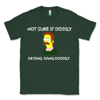 Sports Green ned flanders Classic Tee - artisFamous