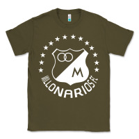 Army Green millonarios futbol Classic Tee - artisFamous