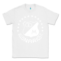 White millonarios futbol Classic Tee - artisFamous