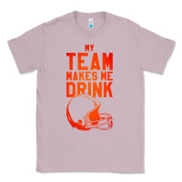 Lilac my team makes me drink Classic Tee - artisFamous