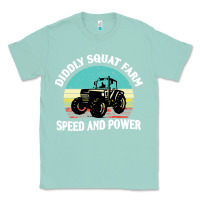 Seafoam diddly squat farm speed and power Classic Tee - artisFamous