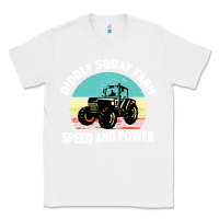White diddly squat farm speed and power Classic Tee - artisFamous