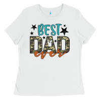 White best dad ever Ladies Tee - Artiststas