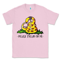 Bubblegum Pink please tread on me Classic Tee - artisFamous