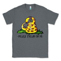 Charcoal Heather please tread on me Classic Tee - artisFamous