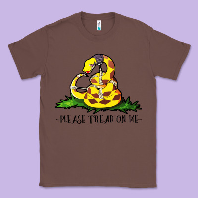 Please Tread On Me Classic Tee Designed By Artisfamous