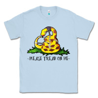 Dusty Blue please tread on me Classic Tee - artisFamous
