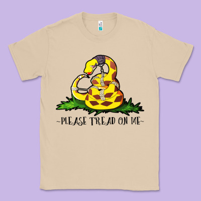 Please Tread On Me Classic Tee Designed By Artisfamous