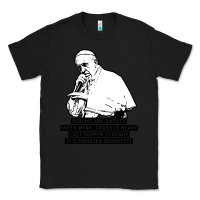 Black pope mc Classic Tee - artisFamous