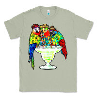 Matcha parrots drinking margarita hawaiian Classic Tee - artisFamous