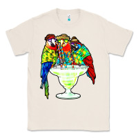 Natural parrots drinking margarita hawaiian Classic Tee - artisFamous