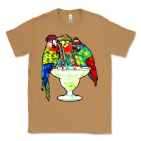 Toasted Coconut parrots drinking margarita hawaiian Classic Tee - artisFamous