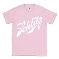 Bubblegum Pink schlitz Classic Tee - artisFamous