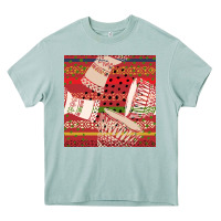 Arona african drum colorful seamless pattern Heavy Core Tee - BundleAndBundleShop