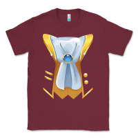 Burgundy beauty and the beast coat costume halloween t shirt Classic Tee - artisFamous