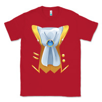 Red beauty and the beast coat costume halloween t shirt Classic Tee - artisFamous