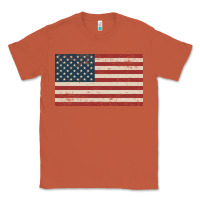Copper american flag Classic Tee - artisFamous