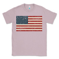 Lilac american flag Classic Tee - artisFamous