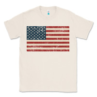 Natural american flag Classic Tee - artisFamous