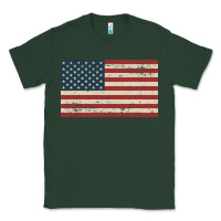 Sports Green american flag Classic Tee - artisFamous