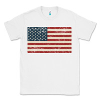 White american flag Classic Tee - artisFamous