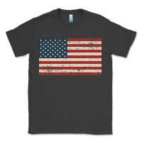 Smoke american flag Classic Tee - artisFamous