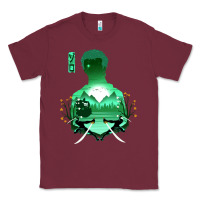 Burgundy Zoro Classic Tee - artisFamous