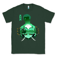 Sports Green Zoro Classic Tee - artisFamous