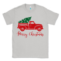 Moon Dust vintage red truck with christmas Classic Tee - artisFamous