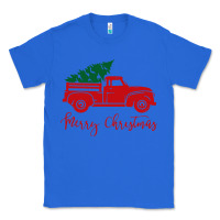 True Royal vintage red truck with christmas Classic Tee - artisFamous