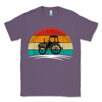Lavender vintage tractor Classic Tee - artisFamous