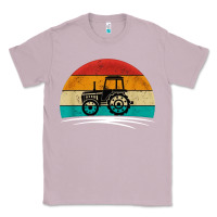 Lilac vintage tractor Classic Tee - artisFamous