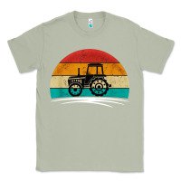 Matcha vintage tractor Classic Tee - artisFamous