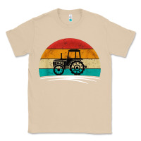 Mushroom vintage tractor Classic Tee - artisFamous