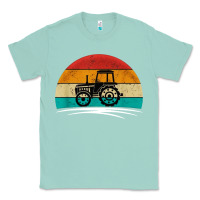 Seafoam vintage tractor Classic Tee - artisFamous
