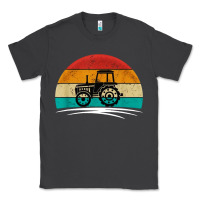 Smoke vintage tractor Classic Tee - artisFamous