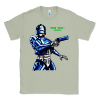 Matcha 8bit robocop Classic Tee - artisFamous