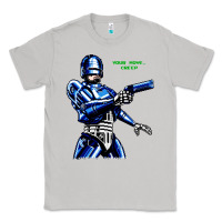 Moon Dust 8bit robocop Classic Tee - artisFamous